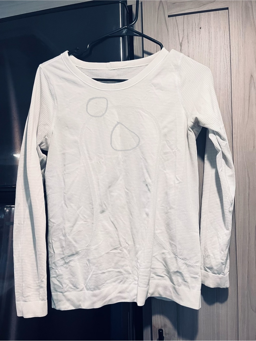 lululemon athletica White Long Sleeve Top